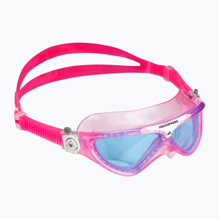 Maska do pływania dziecięca Aquasphere Vista pink/white/blue MS5630209LB