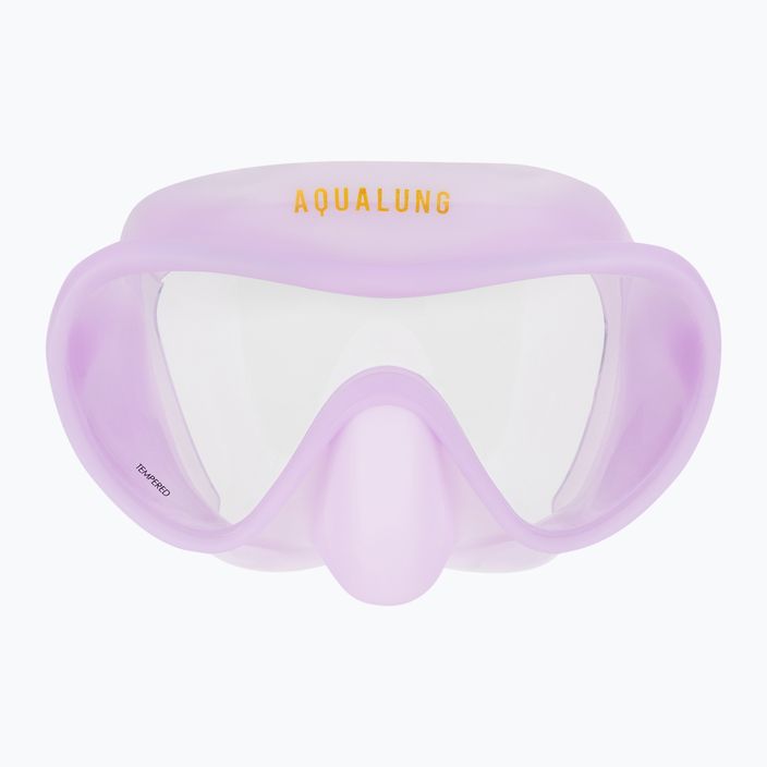 Maska do nurkowania Aqualung Nabul purple 2