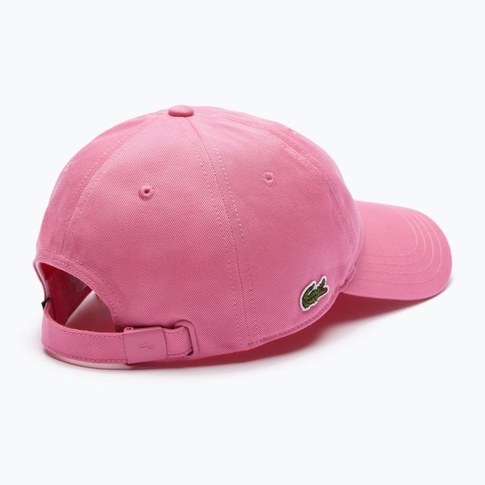 Czapka z daszkiem Lacoste RK0440 reseda pink 2