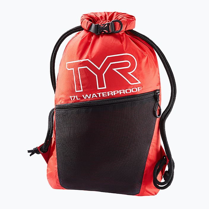 Plecak pływacki TYR Alliance Waterproof Sackpack 17 l red