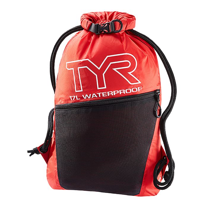 Plecak pływacki TYR Alliance Waterproof Sackpack 17 l red 2