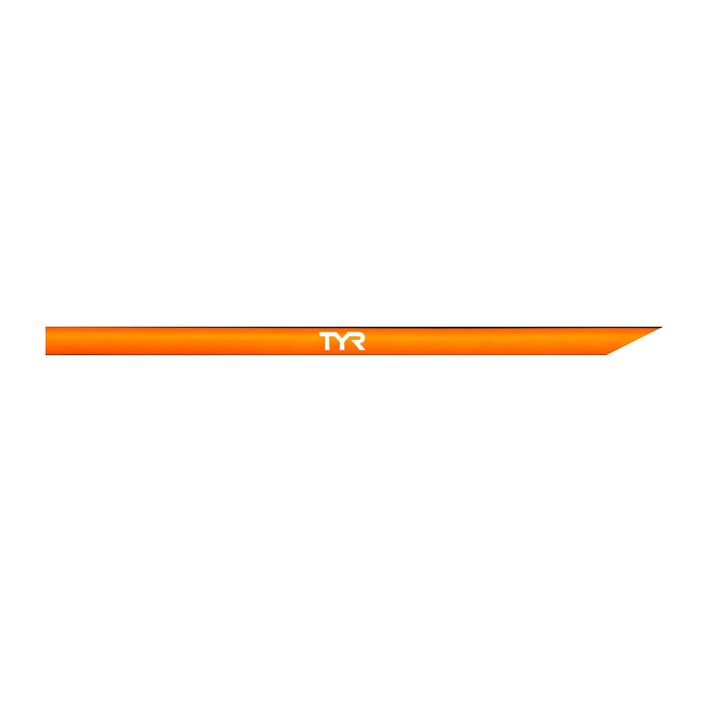 Pasek do wiosełek pływackich TYR Silicone Hand Paddle Replacement Straps fluo/orange 2