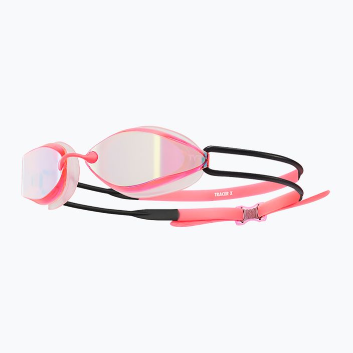 Okulary do pływania TYR Tracer-X Racing Mirrored pink/black 6
