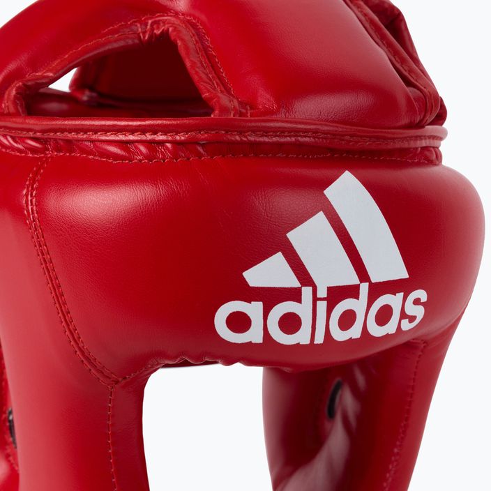 Kask bokserski adidas Rookie czerwony ADIBH01 4