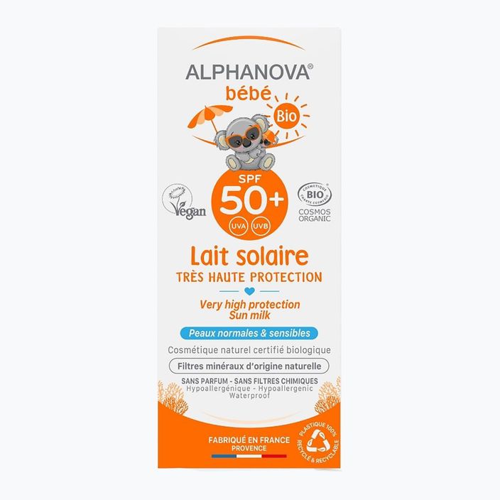 Krem przeciwsłoneczny Alphanova Bebe Sun SPF 50+