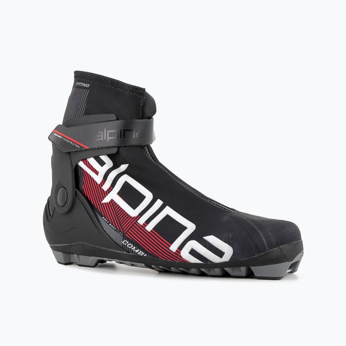 Buty do nart biegowych męskie Alpina N Combi black/white/red 12