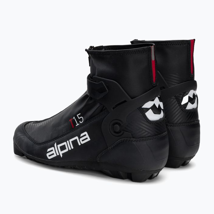 Buty do nart biegowych męskie Alpina T 15 black/red 3