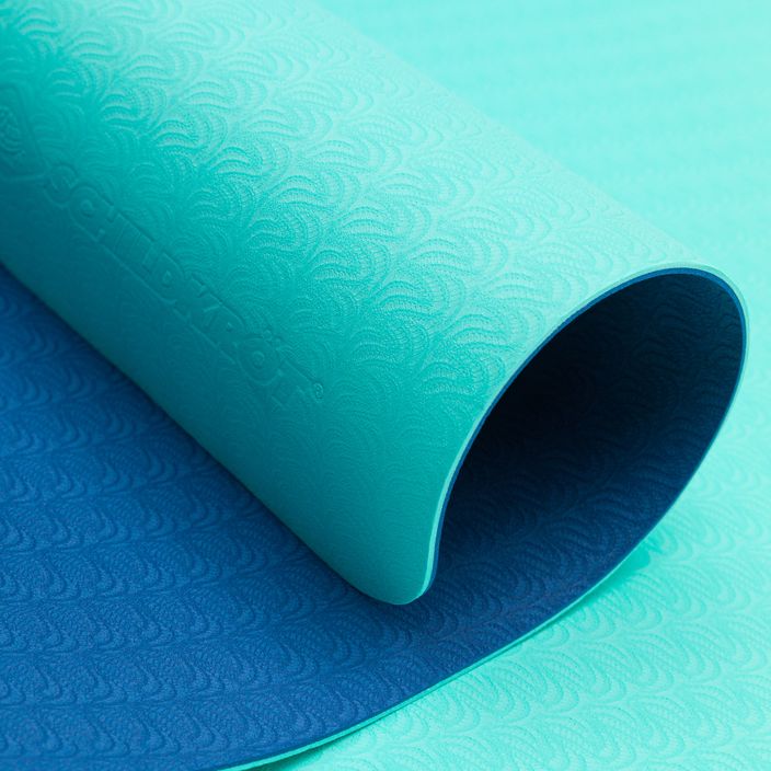 Mata do jogi Schildkröt Yoga Mat Bicolor 4 mm navy/mint 4