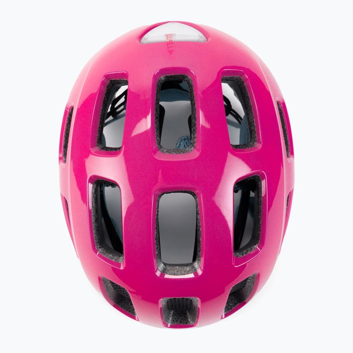 Kask rowerowy dziecięcy ABUS Youn-I 2.0 sparkling pink 6