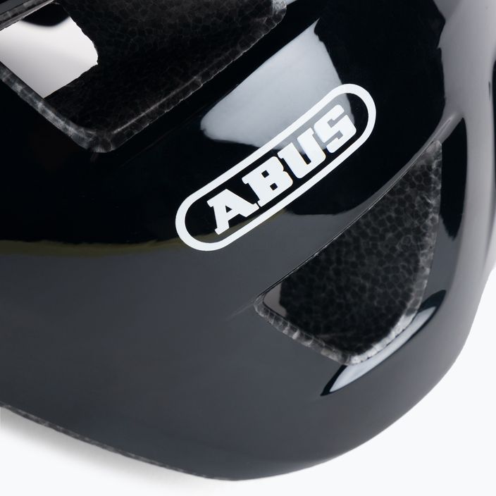 Kask rowerowy ABUS MoTrip shiny black 7