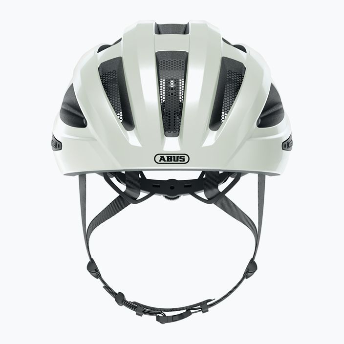 Kask rowerowy ABUS Macator pearl white 7