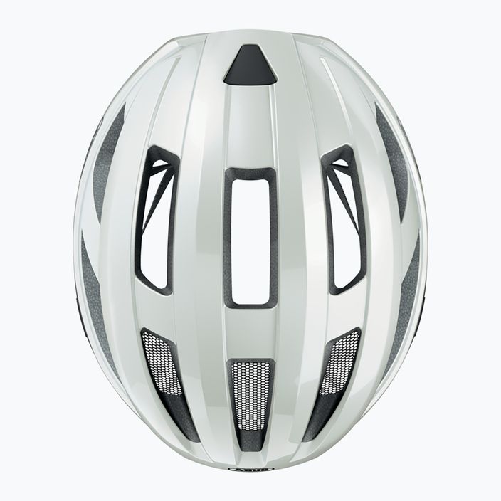 Kask rowerowy ABUS Macator pearl white 6