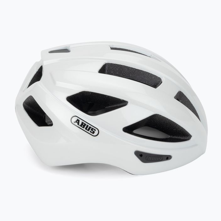 Kask rowerowy ABUS Macator pearl white 3