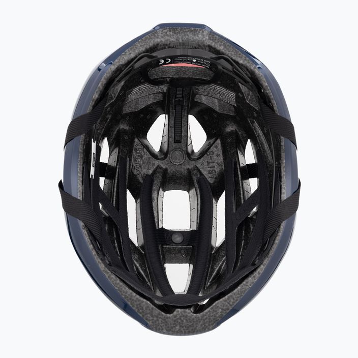 Kask rowerowy ABUS StormChaser zigzag blue 2
