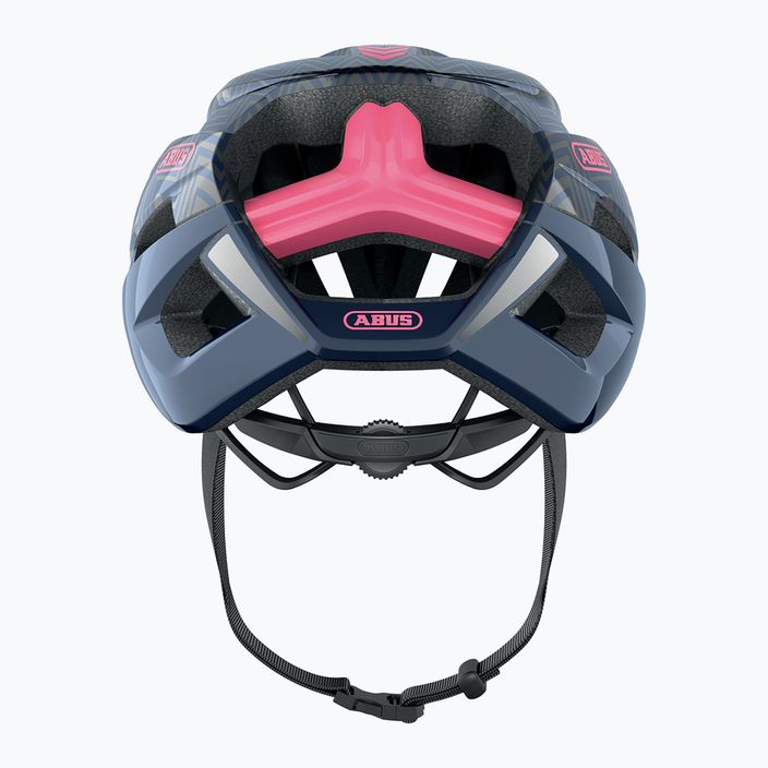 Kask rowerowy ABUS StormChaser zigzag blue 5