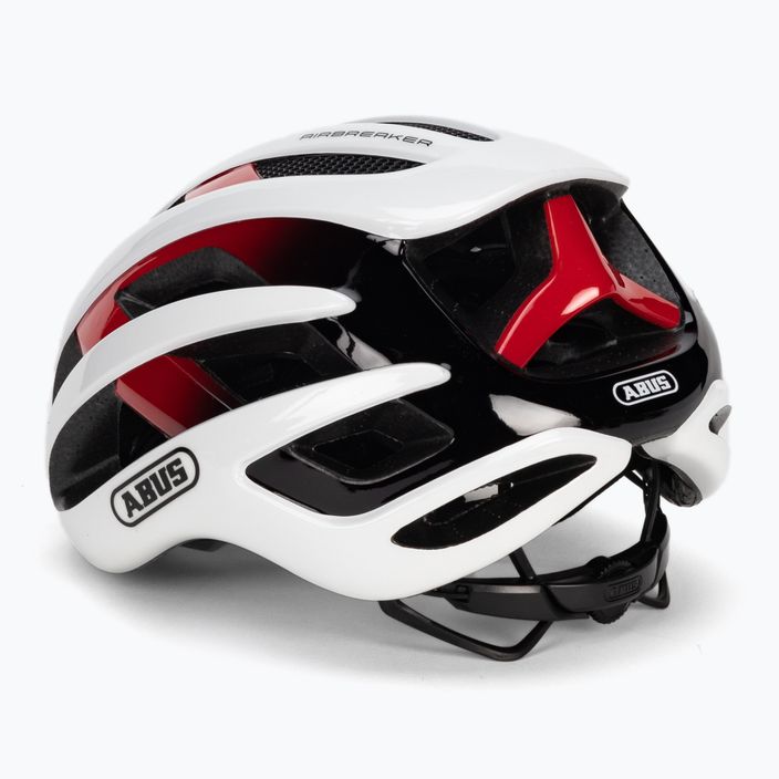 Kask rowerowy ABUS AirBreaker white/red 4