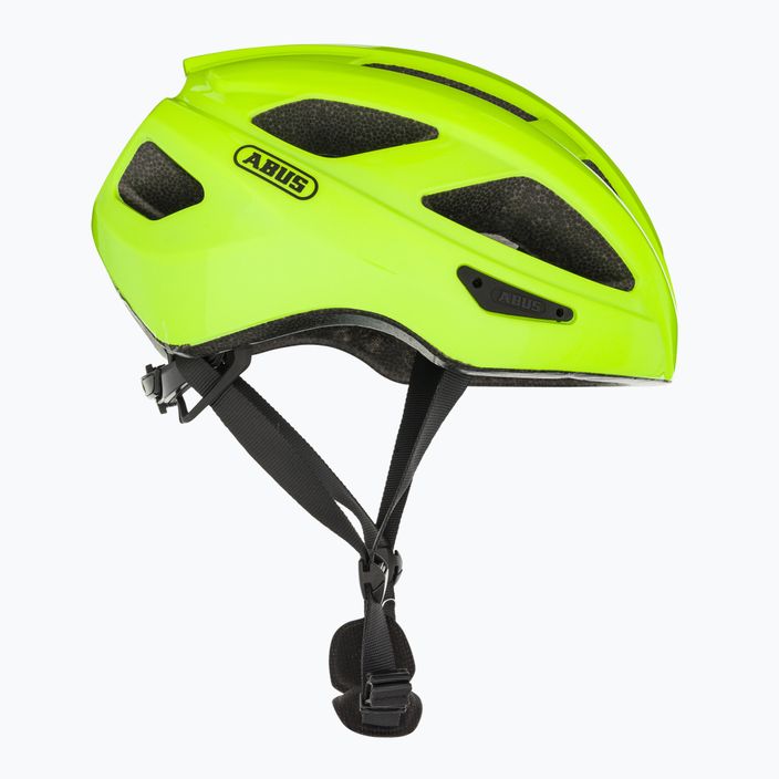 Kask rowerowy ABUS Macator signal yellow 4