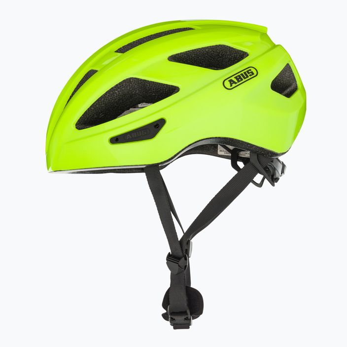 Kask rowerowy ABUS Macator signal yellow 5
