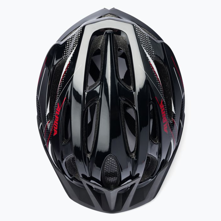 Kask rowerowy Alpina MTB 17 black/white/red 6