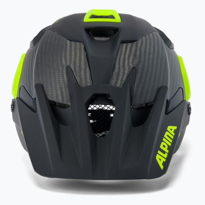 Kask rowerowy Alpina Rootage black neon/yellow 2