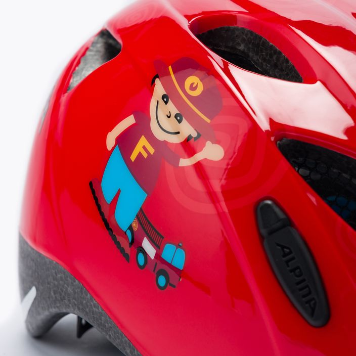 Kask rowerowy dziecięcy Alpina Ximo firefighter 7