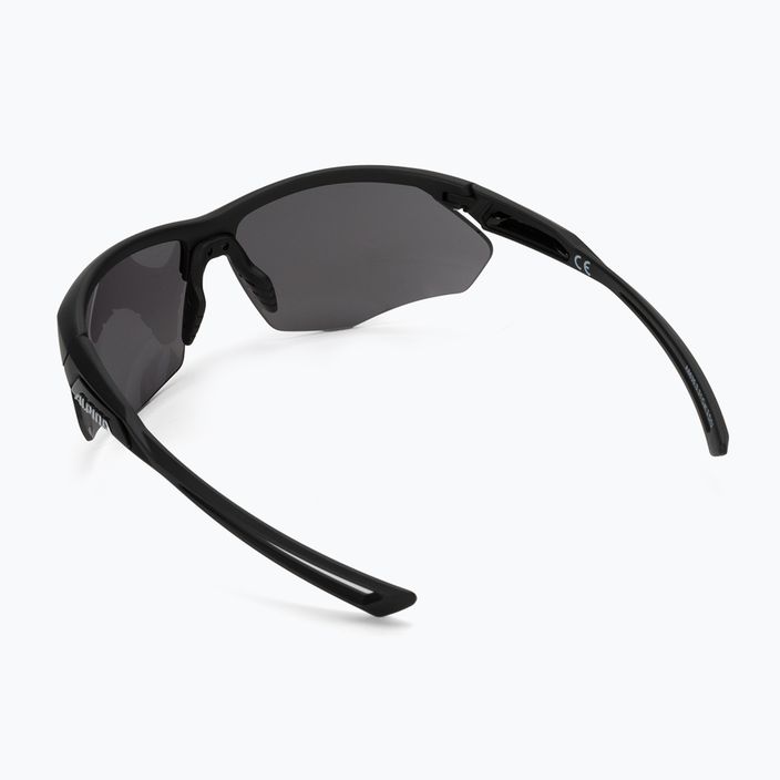 Okulary przeciwsłoneczne Alpina Defey HR black matte/black mirror 2
