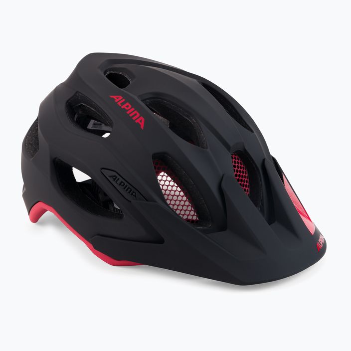 Kask rowerowy Alpina Carapax 2.0 black/red matte