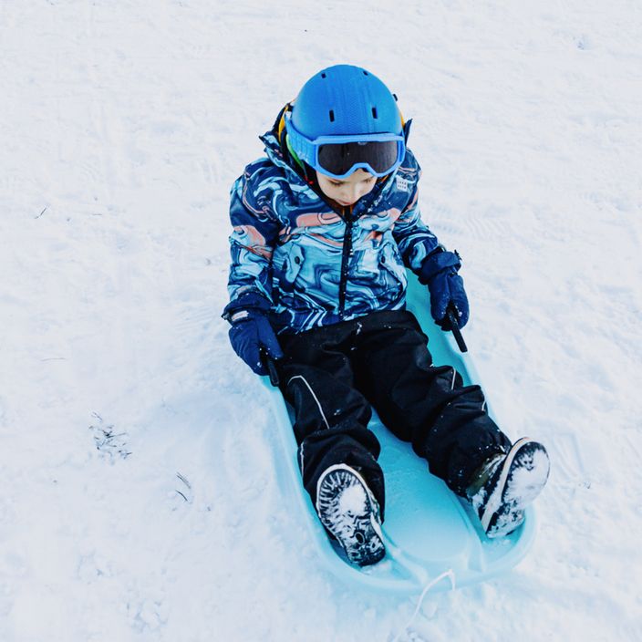 Gogle narciarskie dziecięce Alpina Piney blue matt/orange 4