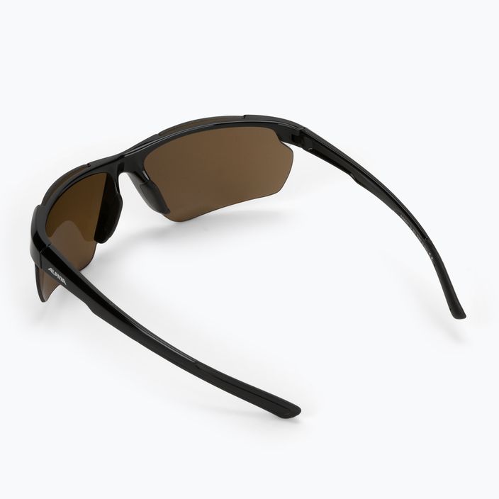 Okulary przeciwsłoneczne Alpina Defey HR black matte/white/black 2