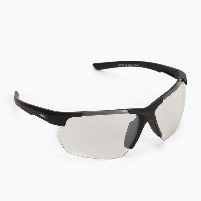 Okulary przeciwsłoneczne Alpina Defey HR black matt/clear mirror