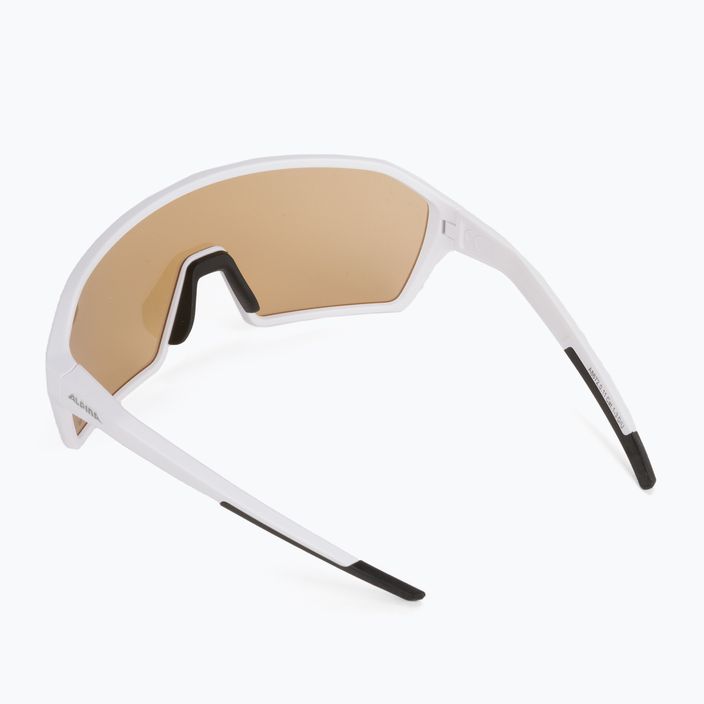 Okulary przeciwsłoneczne Alpina Ram Q-Lite V white matt/blue mirror 2