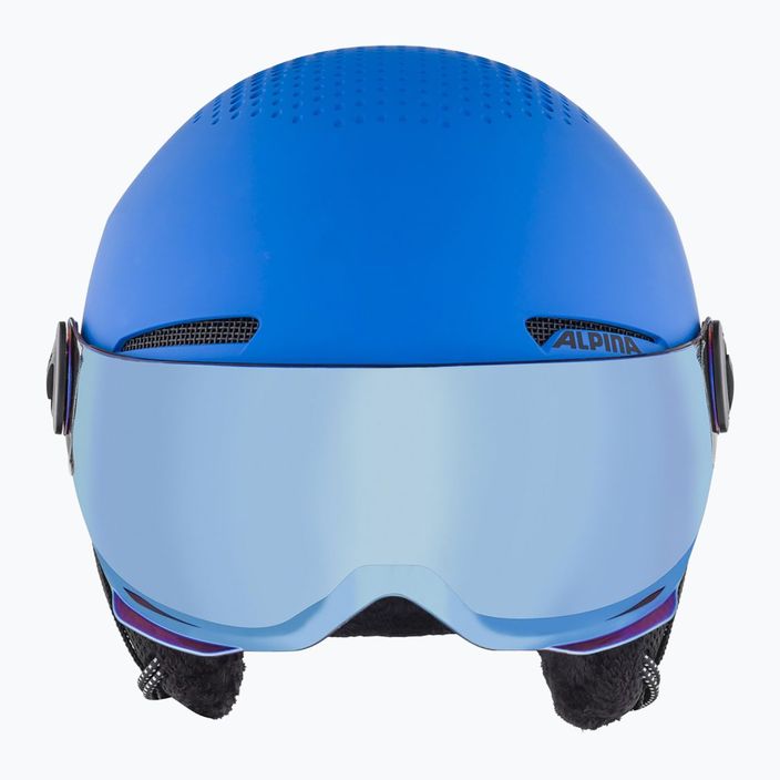 Kask narciarski dziecięcy Alpina Zupo Visor Q-Lite blue matt 10