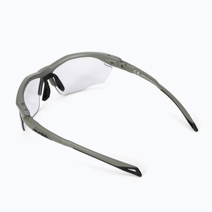 Okulary przeciwsłoneczne Alpina Twist Five Hr V moon-grey matt/black 2