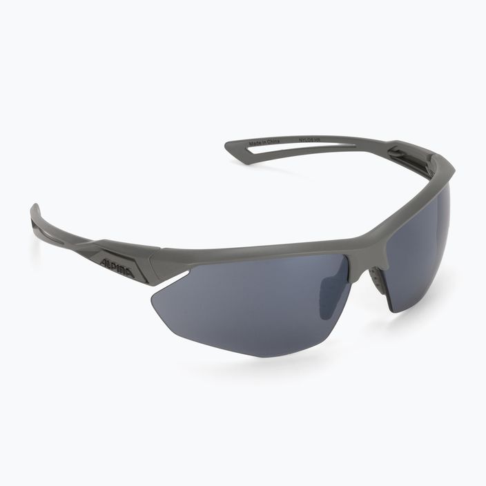 Okulary przeciwsłoneczne Alpina Defey HR moon-grey matt/black mirror