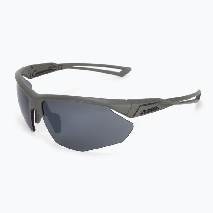Okulary przeciwsłoneczne Alpina Defey HR moon-grey matt/black mirror 5