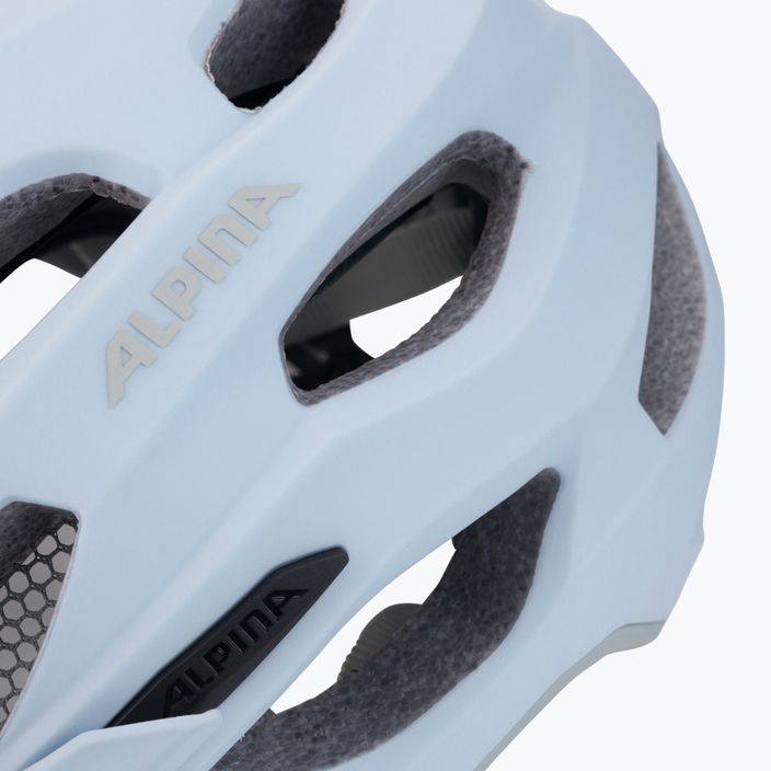 Kask rowerowy Alpina Carapax 2.0 dove blue/grey matte 7