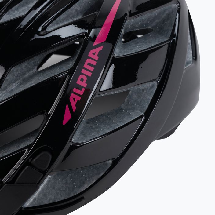 Kask rowerowy  Alpina Panoma 2.0 black/pink gloss 7