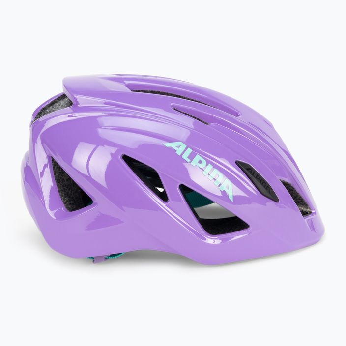 Kask rowerowy dziecięcy Alpina Pico purple gloss 3