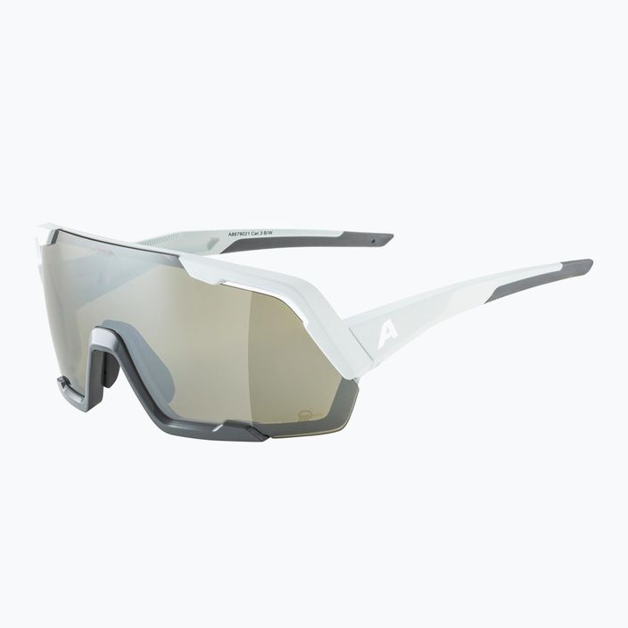 Okulary przeciwsłoneczne Alpina Rocket Q-Lite smoke grey matt/silver mirror 5