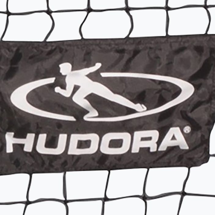 Bramka do piłki nożnej Hudora Soccer Goal Pro Tect 300 x 200 cm czarna 3074 2