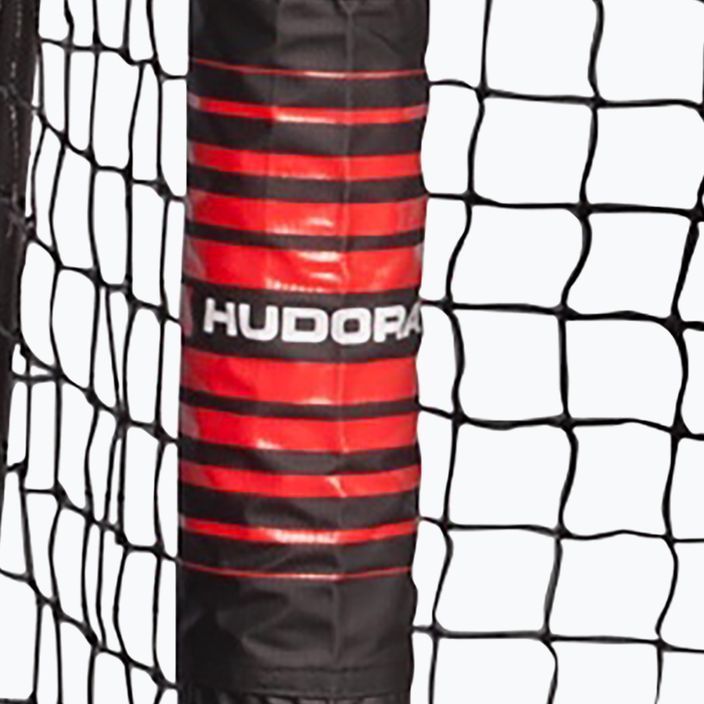 Bramka do piłki nożnej Hudora Soccer Goal Pro Tect 300 x 200 cm czarna 3074 4