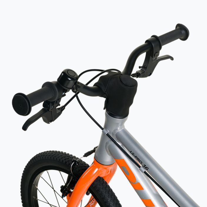 Rower dziecięcy PUKY LS Pro 16-1 silver/orange 5