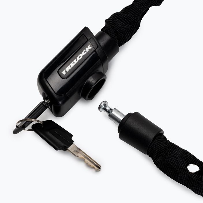 Zapięcie rowerowe łańcuch Trelock C 2 85/6 czarne TR-8002463 3