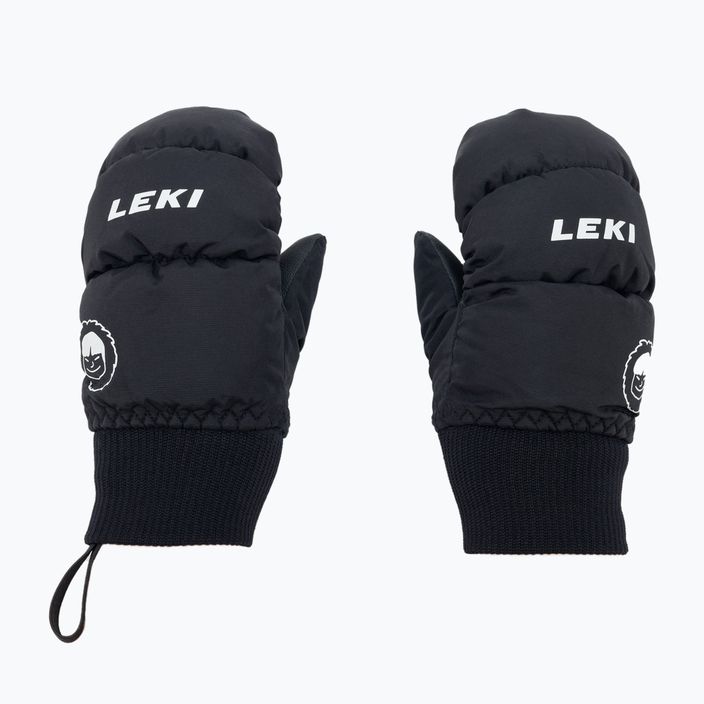 Rękawice narciarskie dziecięce LEKI Little Eskimo Mitt Short czarne 650802401030 3