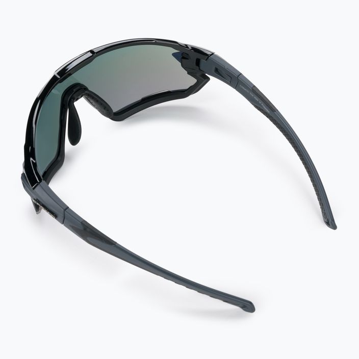 Okulary przeciwsłoneczne CASCO SX-34 Carbonic black/blue mirror 2