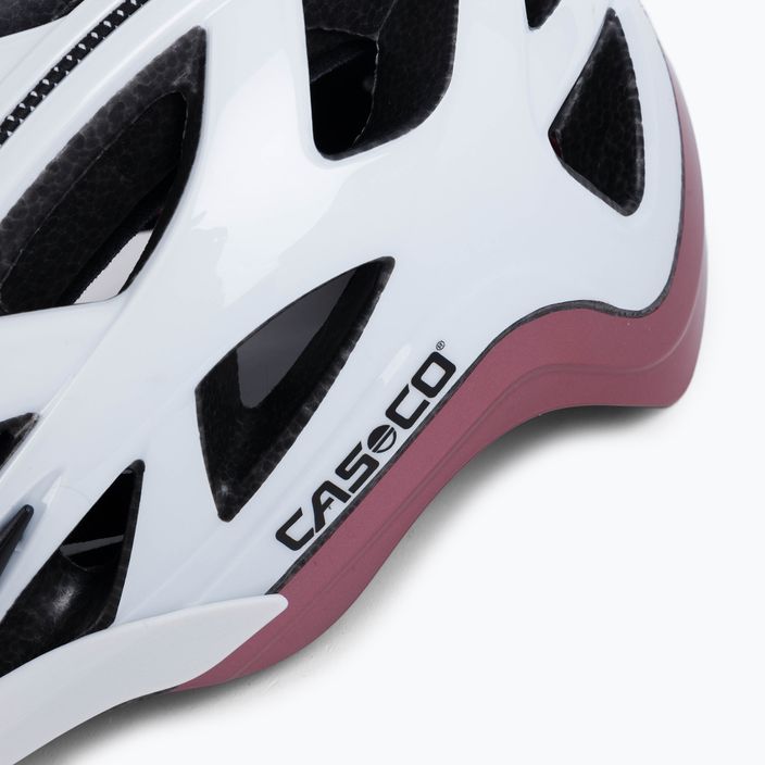 Kask rowerowy CASCO Activ 2 white/english rose 7
