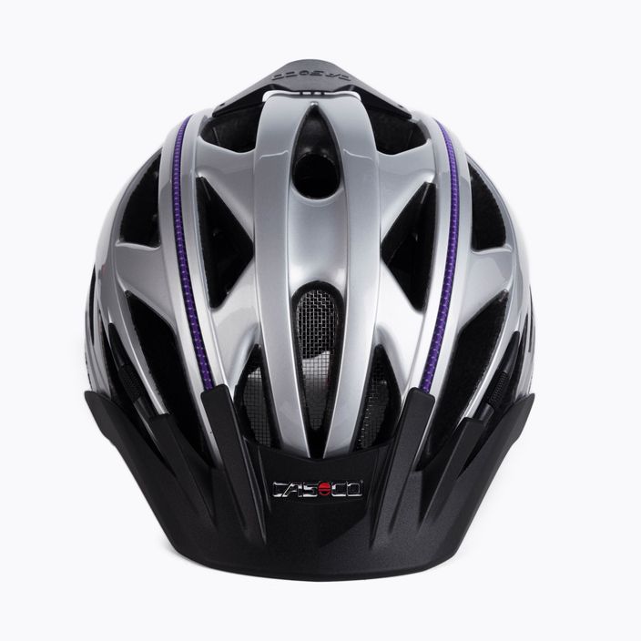 Kask rowerowy CASCO Activ 2 silver/violet 2