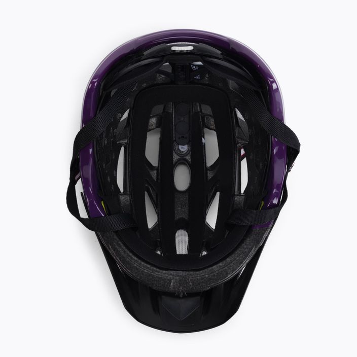 Kask rowerowy CASCO Activ 2 silver/violet 5