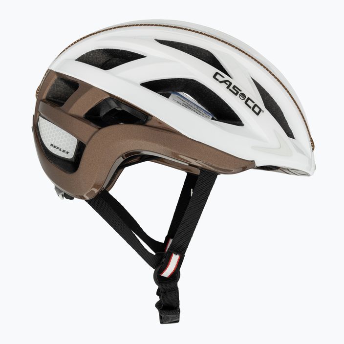 Kask rowerowy CASCO Cuda 2 Strada white/mocca 4