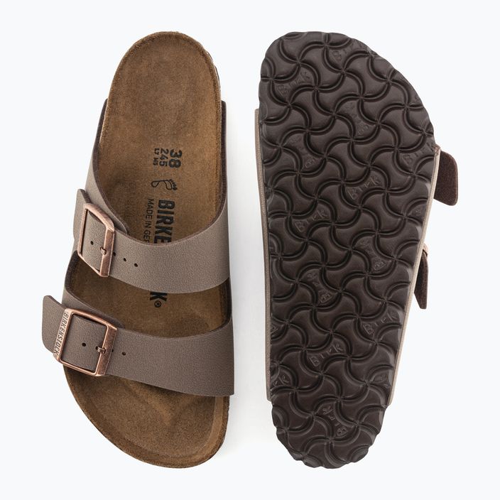 Klapki BIRKENSTOCK Arizona BFBC Narrow mocha 9